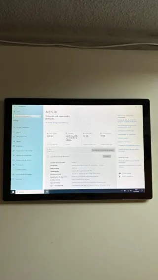 Microsoft Surface Pro 4 + teclado