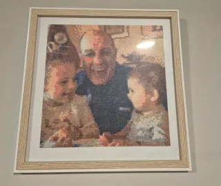 Cuadro personalizado de diamantes