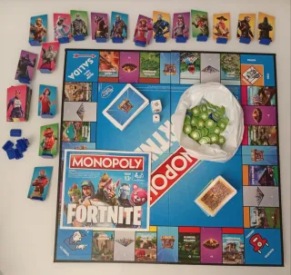 Monopoly Fortnite Edición Juego de Mesa