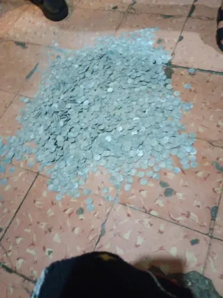 Monedas antiguas 50 céntimos españolas