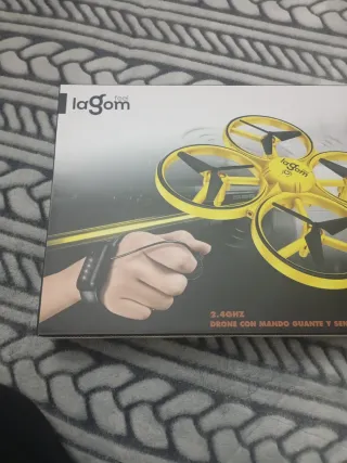 Drone Lagom Amarillo 2.4GHz Mando Guante