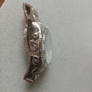 Reloj caballero Lanscotte Cronógrafo Plata/Blanco