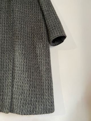 Abrigo largo lana mujer XL