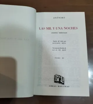 Las Mil y Una Noches (3 Libros)