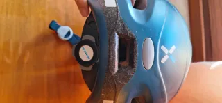 Casco de bicicleta Btwin azul