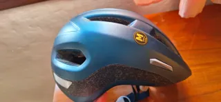 Casco de bicicleta Btwin azul