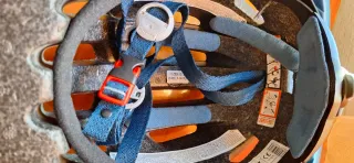 Casco de bicicleta Btwin azul