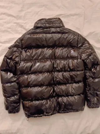 Plumas Moncler Negro Brillante