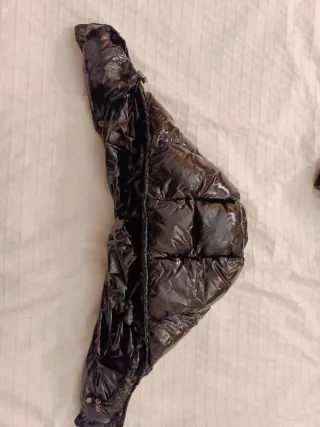 Plumas Moncler Negro Brillante