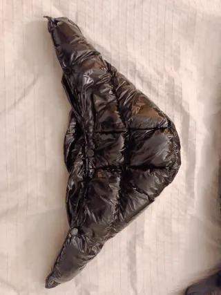 Plumas Moncler Negro Brillante