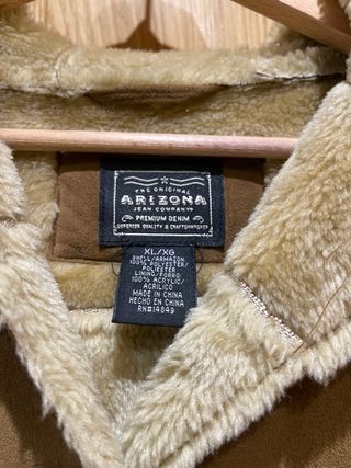 Abrigo borreguito Arizona marrón