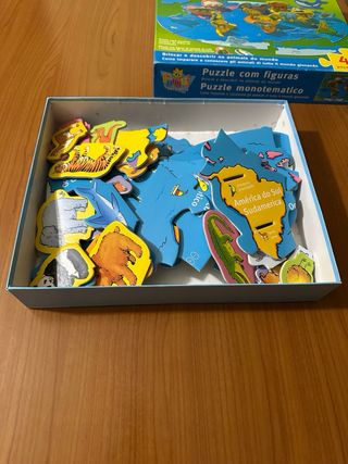 Puzzle educativo – Animali del mondo