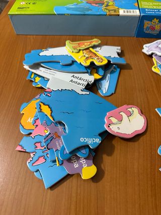 Puzzle educativo – Animali del mondo