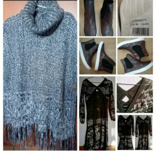 Vestido Desigual Talla M Jersey Botines Zapato