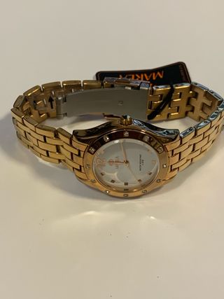 Reloj Marea Mujer Dorado y Blanco