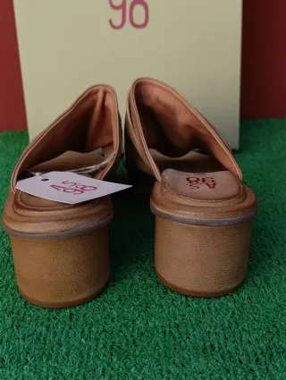 Sandalias A.S.98 Piel Marrón T.39