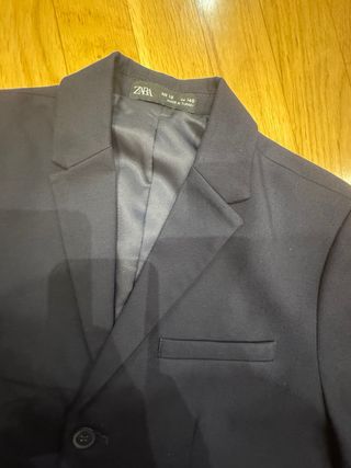 Chaqueta de vestir niño Zara azul Talla 10 años