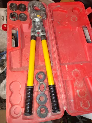 Prensa multicapa con accesorios