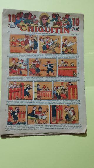 Chiquitin, de 1927 y 28 ,primer formato