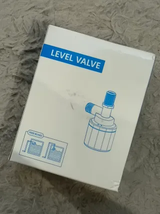 Válvula flotador control nivel agua