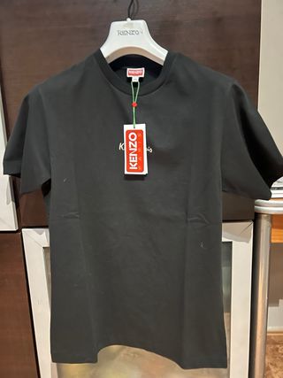 Camiseta Kenzo Paris Talla XS Negra