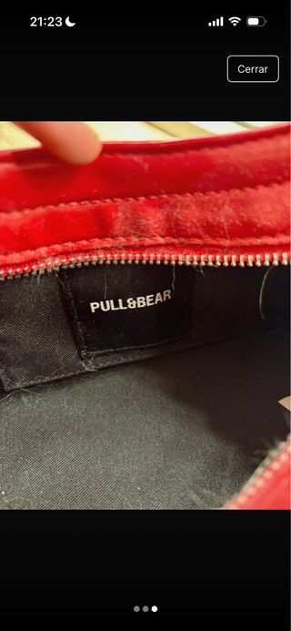 Bolso rojo Pull&Bear