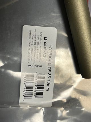 Manillar Renthal Fatbar Lite 35