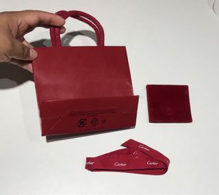 Borsa da viaggio per anelli o gioielli Cartier