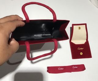 Borsa da viaggio per anelli o gioielli Cartier