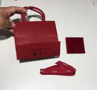 Borsa da viaggio per anelli o gioielli Cartier