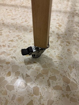 Cuna Madera IKEA 120x60 con Ruedas