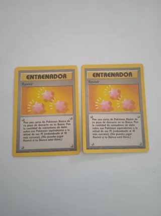 Cartas Pokémon Revivir