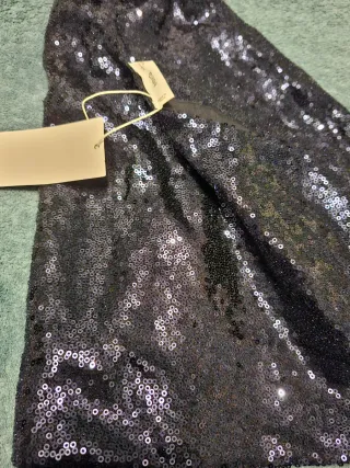 Top fiesta lentejuelas Mango Talla Única