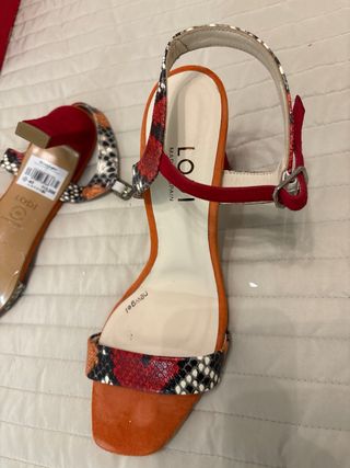 Zapatos Lodi Multicolor/Naranja