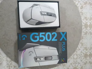 Logitech G G502 X LIGHTSPEED Mouse Bianco