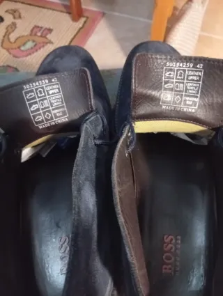 Zapatos Hugo Boss Hombre Gris 43 también