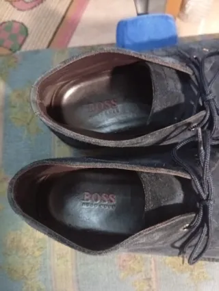 Zapatos Hugo Boss Hombre Gris 43 también