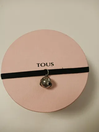 Pulsera Tous Oso Rosa Plata