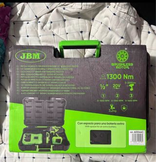 Pistola de impacto JBM 20V