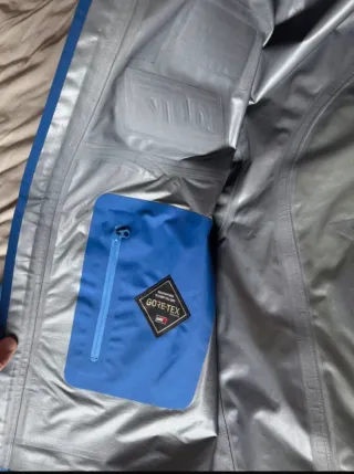 Chaqueta Supreme Vanson Leathers Azul/Verde