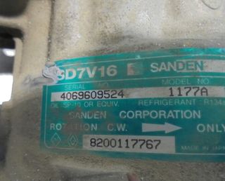 Dacia 8200117767 compresor aire logan 1 4934480