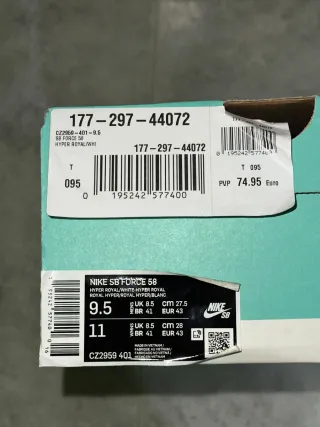 Zapatillas Nike SB Force 58 Azules