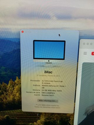 iMac 27 (2013) Intel Core i5