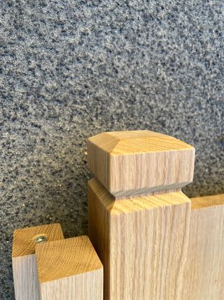 Gradini/Mensole legno Massello di Rovere x scala