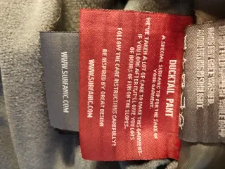 Pantalón de esquí infantil Surfanic con tirantes