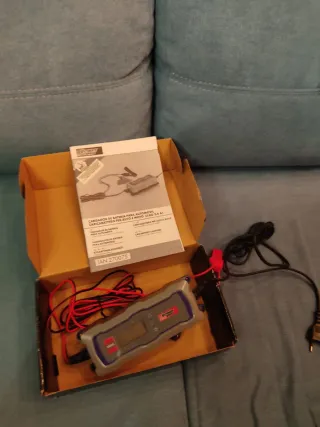 Cargador Batería Coche 12V