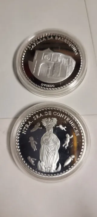 Monedas Vírgenes de Asturias (5 uds)