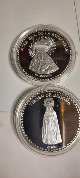 Monedas Vírgenes de Asturias (5 uds)