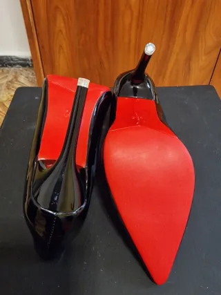 Zapatos de tacón YS negros