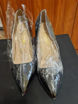 Zapatos de tacón YS negros